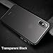 Produktbild Pnizun - Telefon-Kasten für iPhone X Xr XS Max Coque Baseus Ultra dünne dünne Harte PP bereifte Abdeckung für iPhoneXs XS Xr Xsmax Fundas Capinhas [transparent Schwarz Für iPhone XS]
