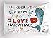 Produktbild beautiful& Narwhal Pillow case Pop Culture Phrase with Unicorn of The Ocean Design Colorful Cartoon Character 30 X 20 inches