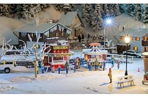 MODELLBAHNSHOP KORN Faller 134001 Weihnachtsmarktbuden 2 Stück
