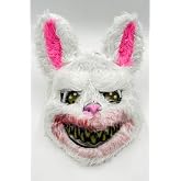 Beys&uuml;s Halloween Maske T&uuml;yl&uuml; Tavşan
