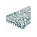 Zebra travel bag for shoes Size: U Color: WHITE