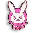 Overwatch Pin Overwatch 2 D.Va Pin DIva Bunny Pin Overwatch merch Gaming Pin Anime Enamel Pin Gaming Enamel Pin Gift for Gamers