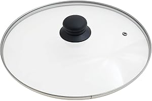ORYX 5023430 Tapadera de Cristal para Sartén 28cm, Cranberry, 28 cm