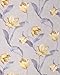 Produktbild Blumen Tapete EDEM 828-22 deluxe tulpen Blumentapete brilliante farben licht-grau brillant-blau gold braun 70 cm