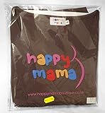 Happy Mama Damen Umstandskleid Festlicher Stretchkleid V-Ausschnitt 282p - 4