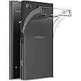 AICEK Cover Sony Xperia XZ1 Compact, Cover Sony Xperia XZ1 Compact Silicone Case Molle di TPU Trasparente Sottile Custodia pe