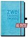 Produktbild Chäff-Timer Deluxe A5 Kalender 2019/2020 Terminplaner [Blau] Terminkalender, Wochenplaner | Organizer - Wochenkalender mit Gummiband, Stifthalter und Einstecktasche - luxuriös planen!