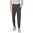 Van Heusen Men Athleisure Smart Tech Regular Fit Joggers - Easy Stain Release, Anti Stat, Ultra Soft