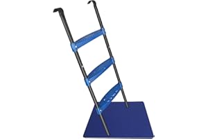 UROVIBOSCR Trampoline Ladder 2Steps/3 Steps Wide Trampoline Steps Trampoline Accessories