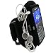 Produktbild iGadgitz Wasserabweisend Neopren Sportarmband für BlackBerry Curve Gemini 8520/Curve 3 G 9300, schwarz