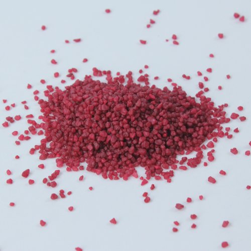 Perlkies Dekokies Kies Kiessteine Dekosteine Steine, 1,2-1,8 mm Körnung, 1kg im Beutel (königsrot)