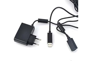 Saflyse, cavo di ricarica USB per Xbox 360 Kinect, adattatore