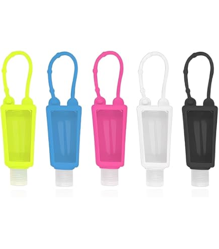 Hufopik Confezione da 8 copribottiglie in silicone, essenziali da