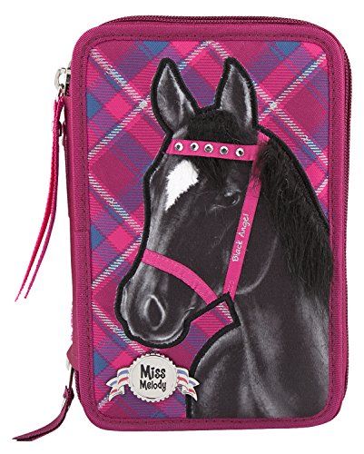 Preisvergleich Produktbild Miss Melody 6360 - 3-fach Federtasche, rot