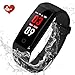 Produktbild Youngdo Fitness Tracker/Fitness Armband mit Farbe-Touchscreen, Wasserdicht IP67 für genaue Herzfrequenzmessung und Schlafüberwachung (W8)