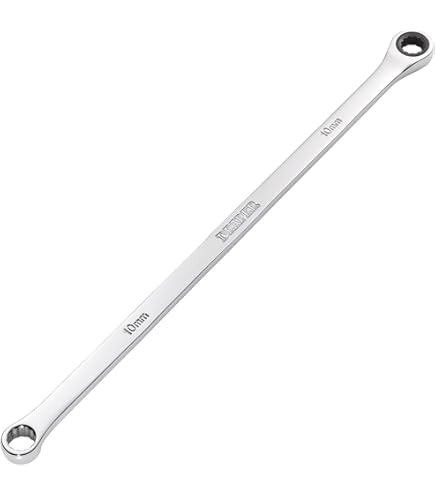 2pcs Double End Box Wrench 19 X 21mm 0 Degree Offset Extra Long End Box Wrench 639664879990