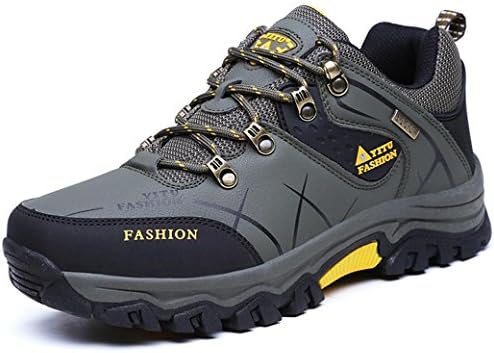 ONENICE Men's Hiking Boots High Top Trekking Shoes Non Slip Outdoor Warm Waterproof Walking Climbing Sneakers