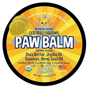 Bodhi Dog Organic Paw Balm For Dogs & Cats All Natural Soothing Healing Dry Cracking Rough Pet Skin Protect Restore Cracked And Chapped Dog Paws Pads