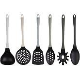 MasterChef Kitchen Utensils with Spoons, Spatula, Soup Saucepan | Skimmer and Ladle, Heat Resistant, Kitchenware Set, Non-Sti