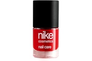 NIKECOSMETICS NIKE COSMETICS - Laca de Uñas Tender Blush 8 ml, Color Rojo, Transpirable, Efecto Brillante y de Larga Duración, Fácil de Aplicar, Secado Rápido, Fórmula Vegana
