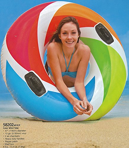 Intex 48-inch Colour Whirl Tube reviews Intex 48-inch Colour Whirl Tube