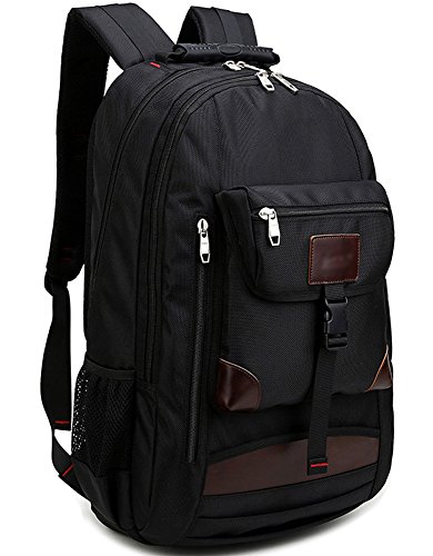 Rucksack Herren Damen, Rucksack Laptop 15,6 Zoll, Schulrucksack Uni, Daypack Camping, Casual Backpack, Schultertasche Reise, Wanderrucksack - 5