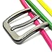 Produktbild ELENXS Alloy Pin Buckle Herren Ledergürtel Ersatzmessing Roller-Gürtelschnalle