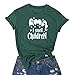 Produktbild R-Cors Damen T Shirt, "I Smell Chidren" Bluse Damen Kurzarm Sommer Mode Locker Ärmelloses Brief Drucken Lässig O Hals Oberteil Tops
