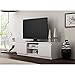 Produktbild TV Lowboard Board Fernseher Schrank Fernsehtisch Unterschrank TV-Möbel weiß ,,Pari''