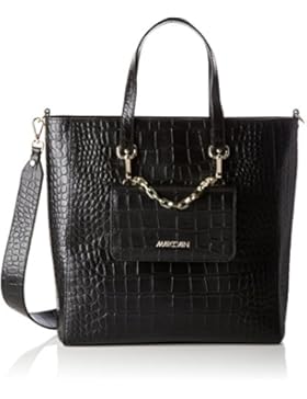 Marc Cain Damen Hb T6.06 L03 Henkeltasche, Schwarz (Black), 8x32x31 cm