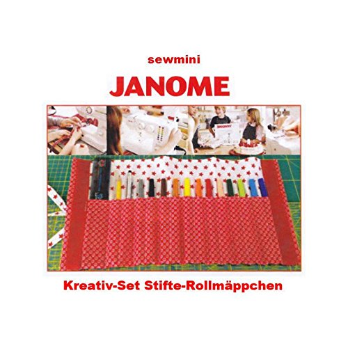 Janome Sew Mini - Kreativ-Nähset "Stifte-Rollmäppchen"