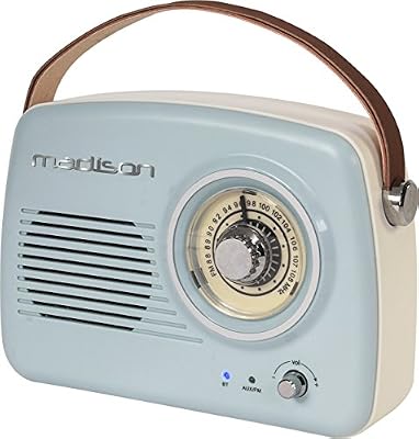 Madison FREESOUND-VR30 Radio vintage autonome avec Bluetooth