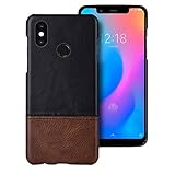 Xiaomi Mi 8 SE: migliori cover e pellicola di vetro 3 Mi8 SE Custodia, Moomini Cover Custodia in pelle PU Posteriore Ultra Magro Difficile PC Dropproof Antigraffio Custodia Protettiva Back Cover per Xiaomi Mi 8 SE (Nero)