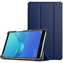 MoKo Huawei MediaPad M5 8.4" Funda - Cubierta Delgada y Ligera con Función de Soporte Protectora Plegable y Auto Sueño/Estela para Huawei MediaPad M5 8.4 Pulgadas 2018, Índigo