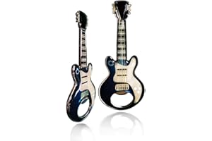 ENSTAB Décapsuleur de guitare avec aimant, décapsuleur de bière, fête de musique, décapsuleur en métal, cadeaux musicaux pour hommes