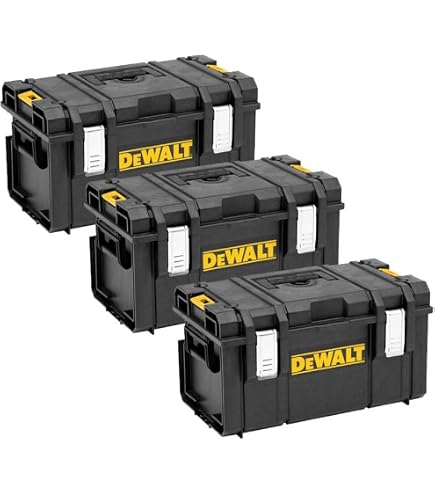 thumbnail image 2 of Dewalt ToughSystem DS150 Compatible Tool Case – Large Nesting Cup Bin With Interior Organizer Tray 2 of 3