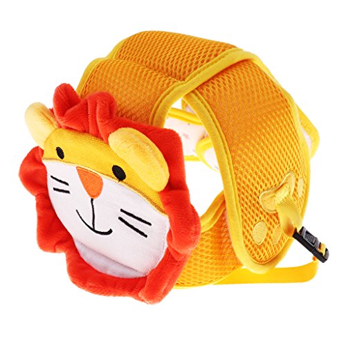 Preisvergleich Produktbild Baoblaze Niedlich Baby Safety Helmet Schutzhelm Babyhelm Kopfschutzmütze Krabbelhilfe beim Kriechenlernen Lauflernen - Löwe