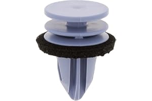 Restagraf - Fixations Agrafe de Panneau pour Garniture de Porte - Compatible avec MERCEDES CLASSE A, CLASSE B, GLA I - Réf. 12670 - Sachet de 8, Gris/Noir