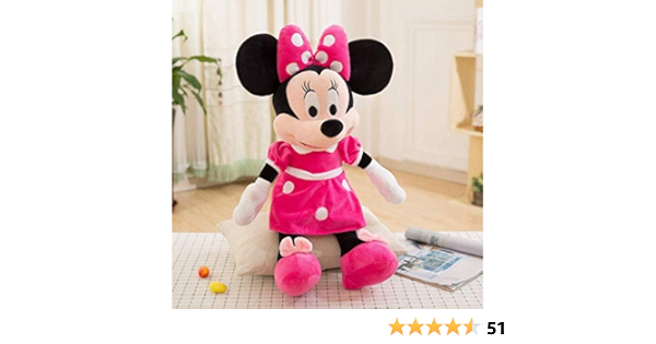 Peluche Jouet Mickey Minnie Mickey Mouse Cadeau 40cm A3 Amazon Fr Jeux Et Jouets