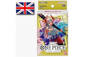 Jeu de cartes One Piece – Deck de démarrage – Anglais + Protection d'expédition Heartforcards® (Yamato – ST09)