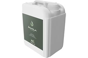‎PLANIKA Planika Fanola Premium Flüssiger Brennstoff - Bioethanol für Kamine - Pflanzlichen Ursprungs - Saubere Verbrennung - Rauch-, ruß- und aschefrei - Umweltneutral - 4x5L