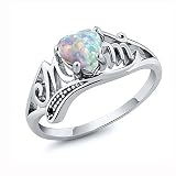 Quaan-Home 1 Stück Schmuck Mode Diamant Öffnen Damen Ringe Edelstahl Partnerringe Freundschaftsringe Eheringe Trauringe Verlobung