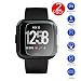 Produktbild MaxKu Fitbit Versa Panzerglas Schutzfolie, [2 Stück] Glasfolie Hartglas 9H Hardness Panzerglas Displayschutz Anti-Kratz Displayschutz für Fitbit Versa