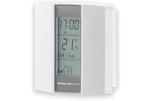 Honeywell Home T136C110AEU T136 : Thermostat programmable, Blanc