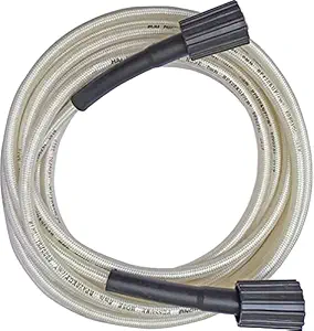 Inditrust White High Pressure Washer Hose Pipe 8 meter Cord Car Washer Water Cleaning Water Hose For Sink Pressure Washer Pressure Washer