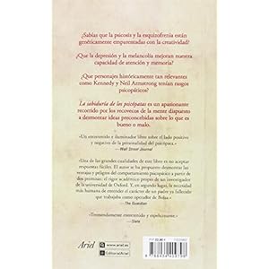 La sabiduría de los psicópatas: Todo lo que los asesinos en serie pueden enseñarnos sobre la vida (Ariel)