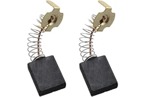 OKODOKO Carbon Brushes for Titan TTB280DRH Concrete Breaker 1700w Parts (6mm x 16mm x 22mm)