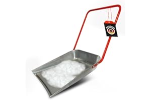 SHW-FIRE 59197 Schneehexe Schneeschaufel Schneewanne Maxi Stabiler Bügel Breit...