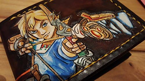 Breath of the Wild Zelda Leather Wallet