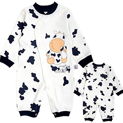 Preisvergleich Produktbild Baby Jungen Schlafstrampler Schlafanzug für Mädchen, Einteiler langarm Schlafoverall Baby-Nachtwäsche, 3-6 Monate